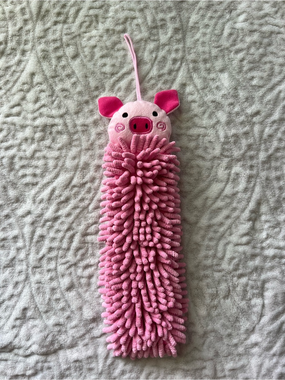 Norwex Hand Towel Pet To Dry Pig Hanging